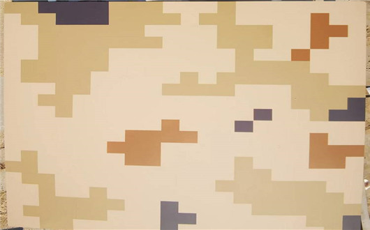 咸阳荒漠迷彩漆喷涂